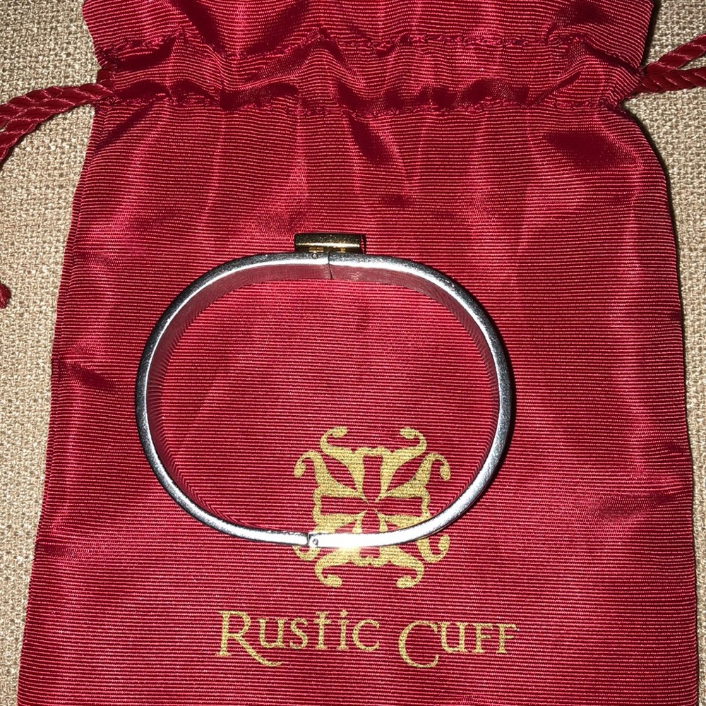Rustic cuff bracelet - Picture 2 of 2